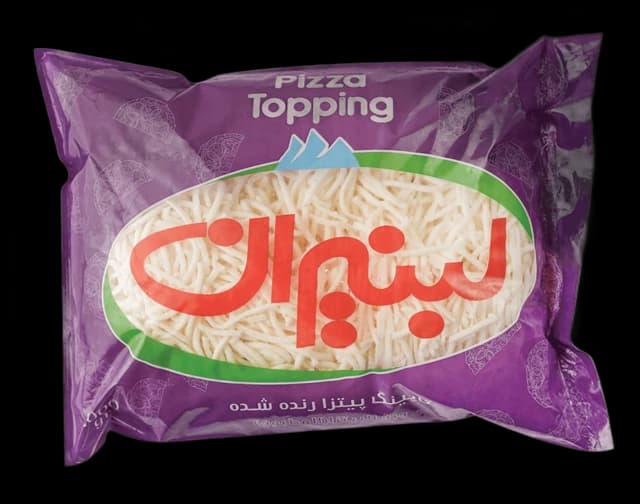 پنیر پیتزا رندهشده اقتصادی، ۲۰۰۰ گرم · بنفش